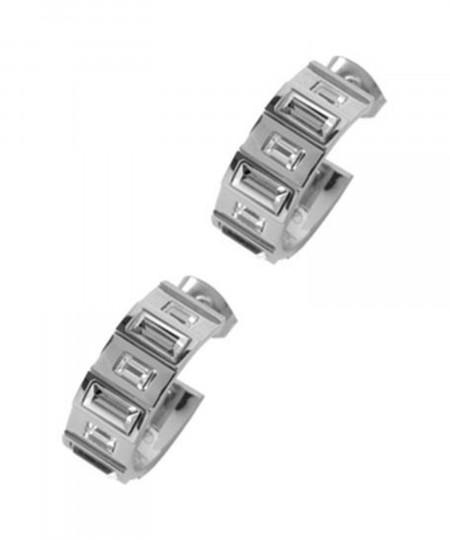 گوشواره استیل زنانه ژاک لمن, کد S-O51H