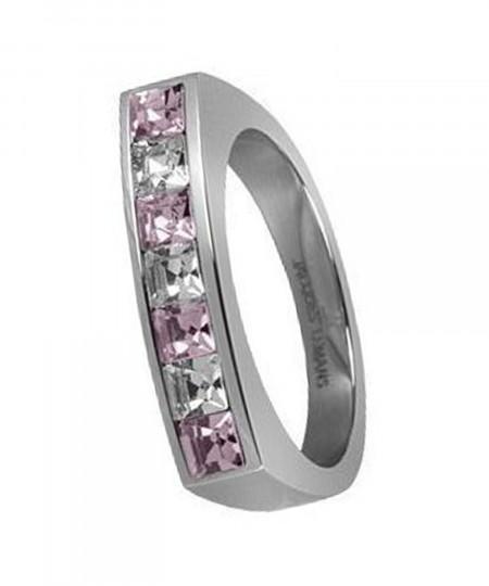 انگشتر استیل زنانه ژاک لمن, کد S-R46Q54