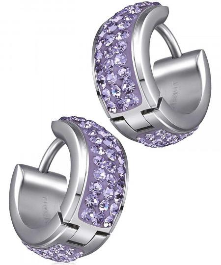 گوشواره استیل زنانه تایم فورس, کد TS5052P