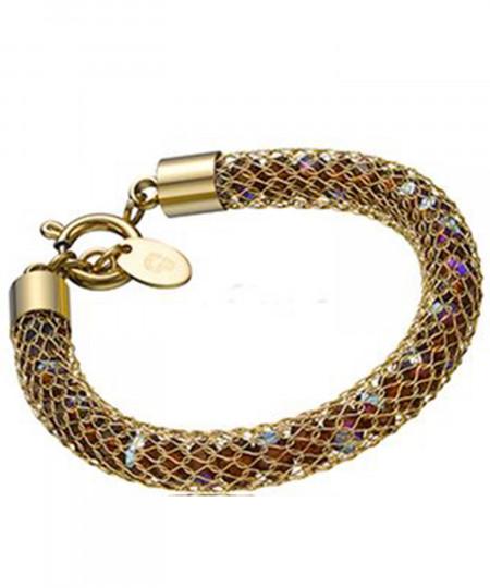 دستبند استیل زنانه تایم فورس, کد TS5135BY