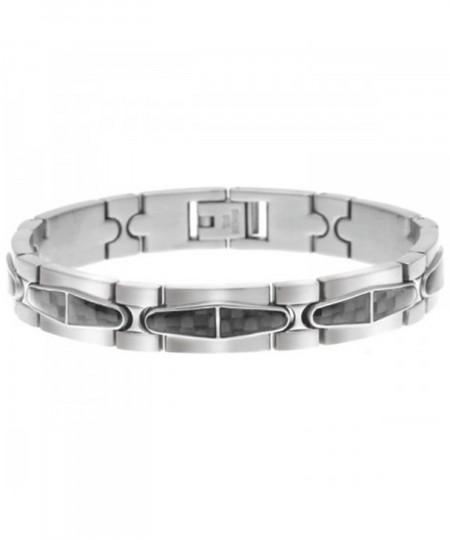 دستبند استیل مردانه روشه, کد B501080