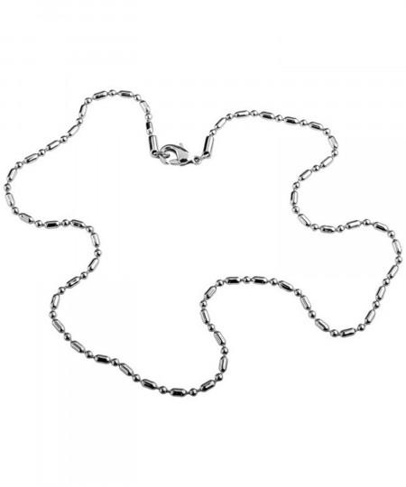 گردنبند استیل مردانه روشه, کد C035080