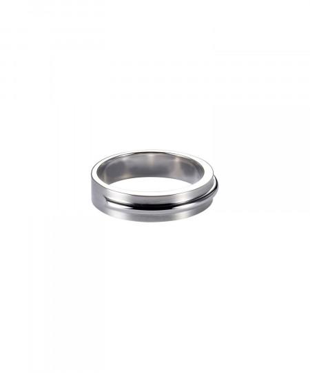 انگشتر استیل مردانه روشه, کد A042056