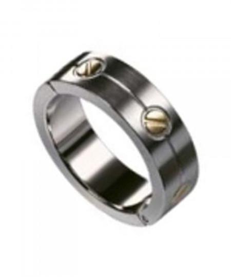 انگشتر استیل مردانه روشه, کد A017758