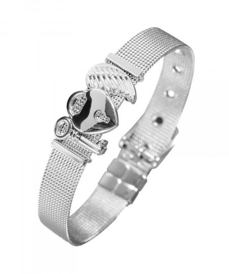 دستبند استیل زنانه پیر ریکود, کد PR151.5