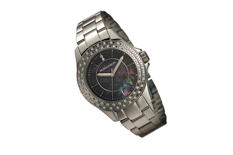 ساعت مچی زنانه رومانسون مدل RM1209QL1WM32W کهکشانی زیبا از رنگ‌های خاص