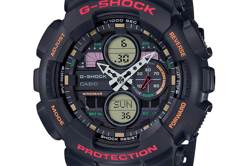 بررسی ظاهری ساعت مچی مردانه کاسیو G-SHOCK مدل GA-140-1A4DR