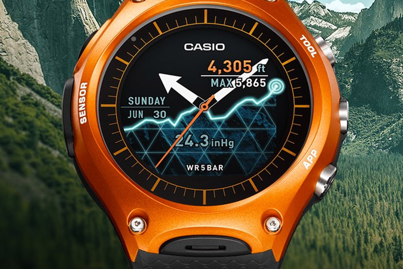 معرفی ساعت هوشمند Casio WSD-F10 Smart Outdoor Watch