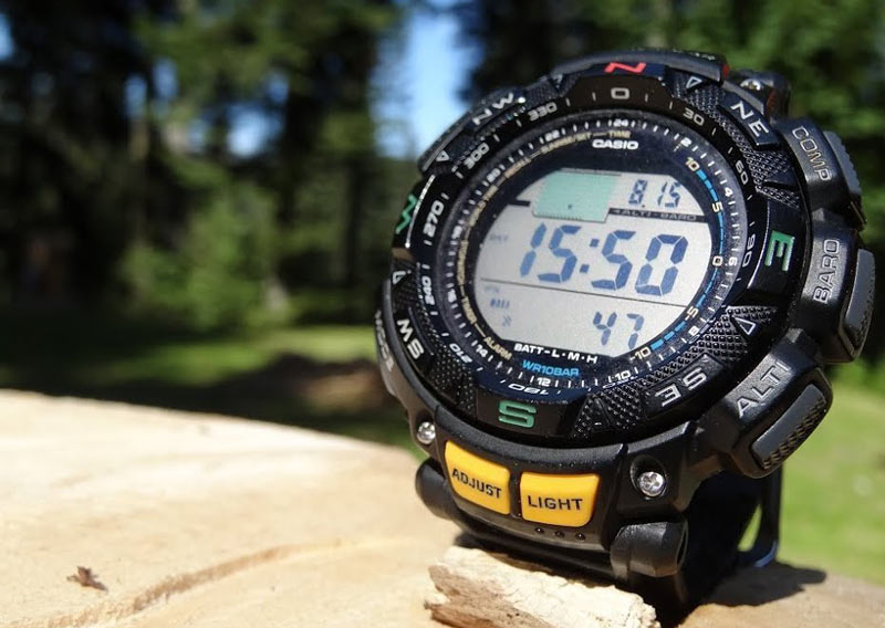 ساعت مردانهی کاسیو Casio زیرمجموعه Pro-Trek مدل PRG-240-1DR