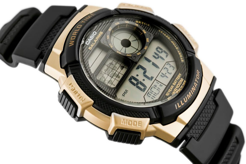 بهترین ساعت ورزشی مردانهی کاسیو Casio مدل AE-1000W-1A3VDF