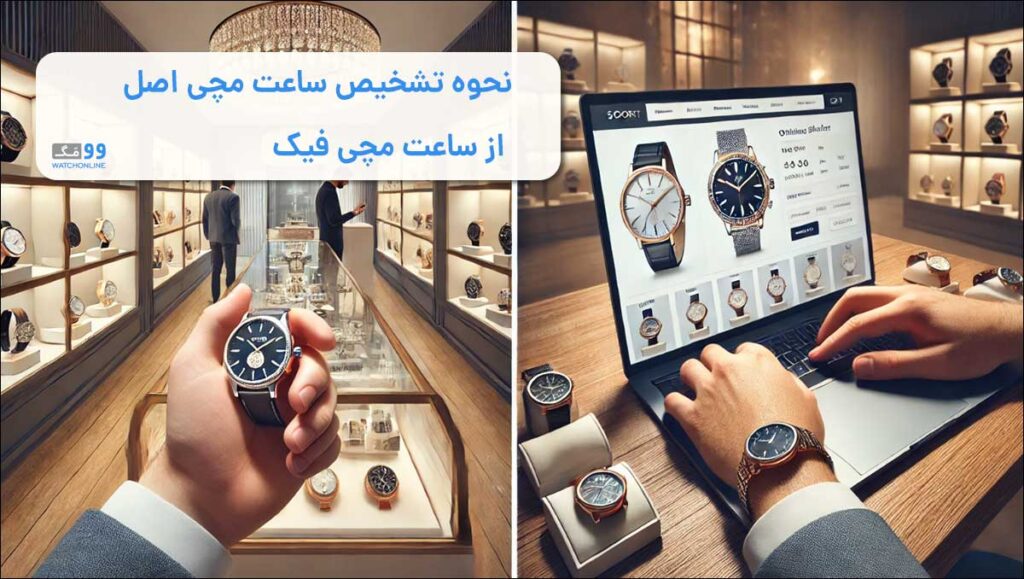تشخیص ساعت مچی اصل از ساعت مچی فیک
