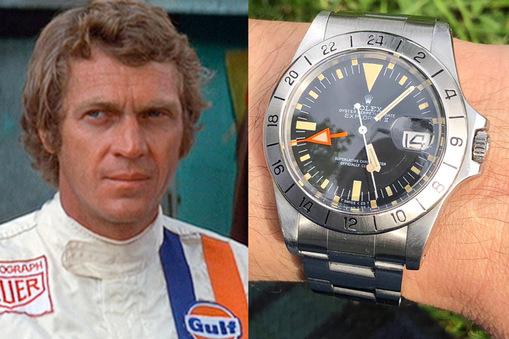 ساعت استیو مک کوئین از سری اکسپلورر ۲ رولکس Rolex "Steve McQueen" Explorer II