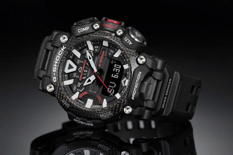 10. ساعت خلبانی کاسیو Casio مدل GRB200-1A Gravity Master