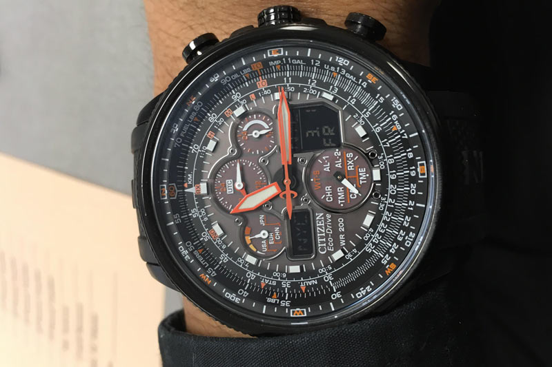 9. ساعت خلبانی سیتیزن Citizen مدل PROMASTER NAVIHAWK A-T