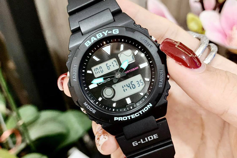 ساعت دیجیتال زنانه کاسیو Baby-G مدل BAX-100-1ADR
