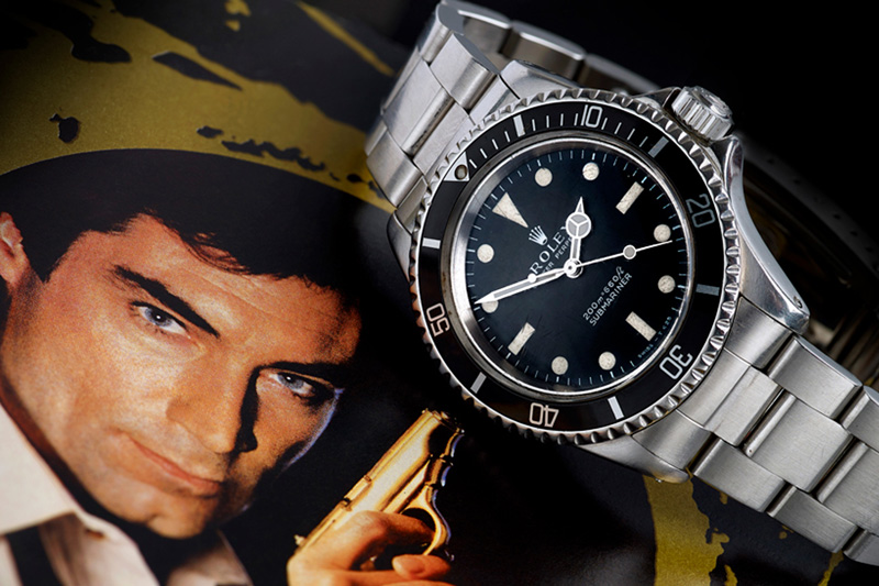 مردی با طپانچه طلا (۱۹۷۴) - رولکس Rolex Submariner Ref. 5513