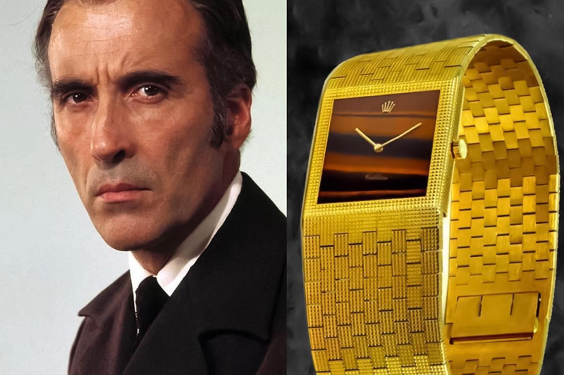 جیمز باند افتخاری، کریستوفر لی - رولکس کینگ میداس Rolex Cellini King Midas