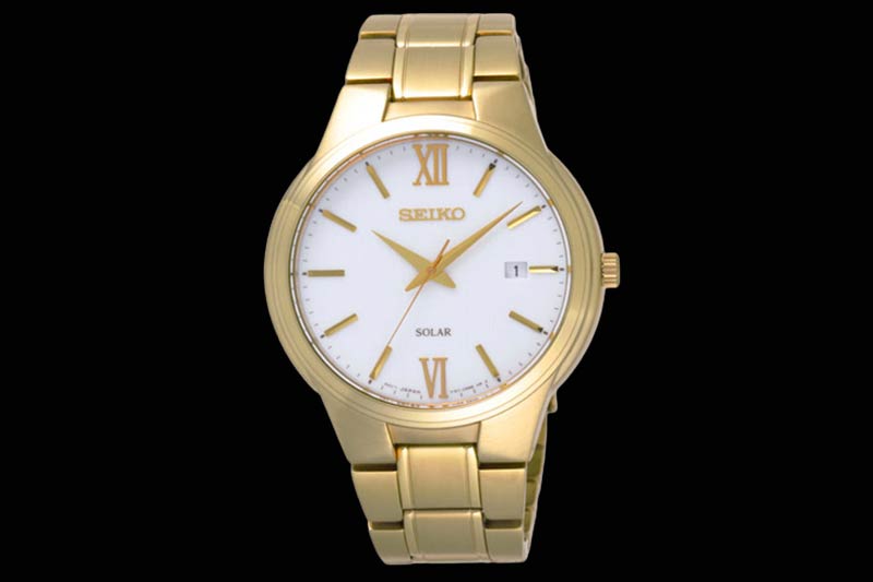 ساعت مچی مردانه سیکو رنگ طلایی زیرمجموعه General مدل SNE390P1
