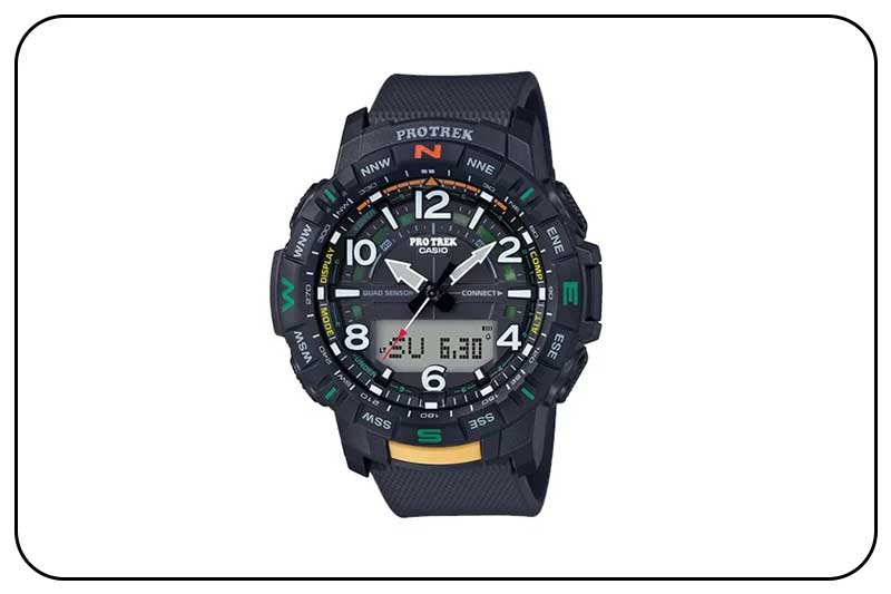 ساعت کوهنوردی مردانه کاسیو مدل PRT-B50-1DR زیر مجموعه PRO TREK