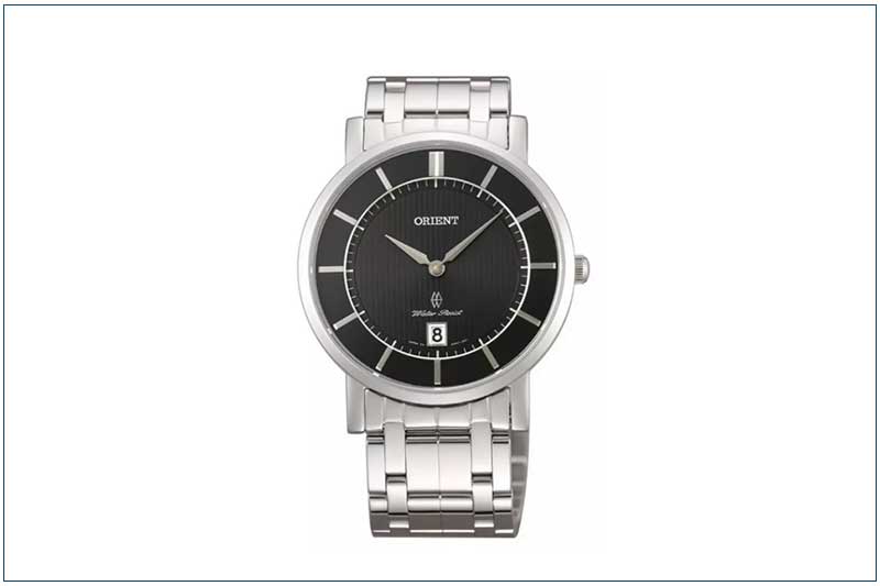 ساعت مردانه اورینت مردانه با بند استیل زیر مجموعه Quartz مدل SGW01005B0