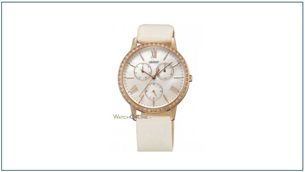 ساعت بند چرم اورینت زنانه مدل SUT0H008W0 زیر مجموعه Quartz