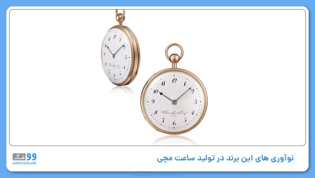 نوآوری های این برند در تولید ساعت مچی