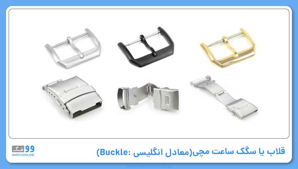 قلاب یا سگک (معادل انگلیسی آن: Buckle)