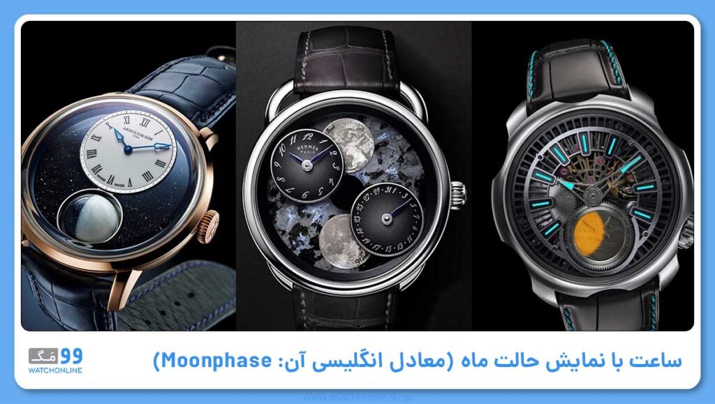 نمایش حالت ماه (معادل انگلیسی آن: Moonphase) – ارتباط با طبیعت