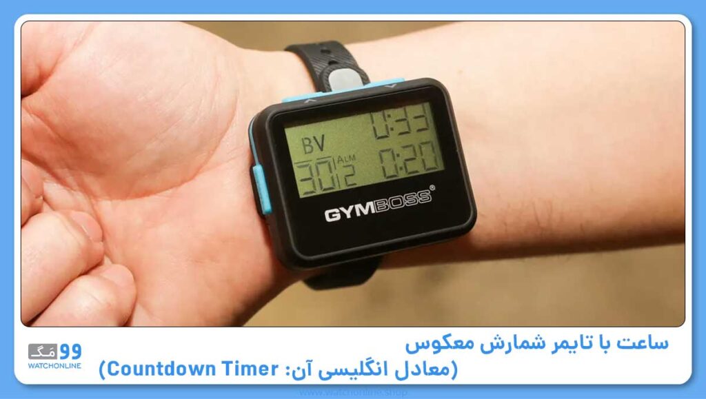 تایمر شمارش معکوس (معادل انگلیسی آن: Countdown Timer)