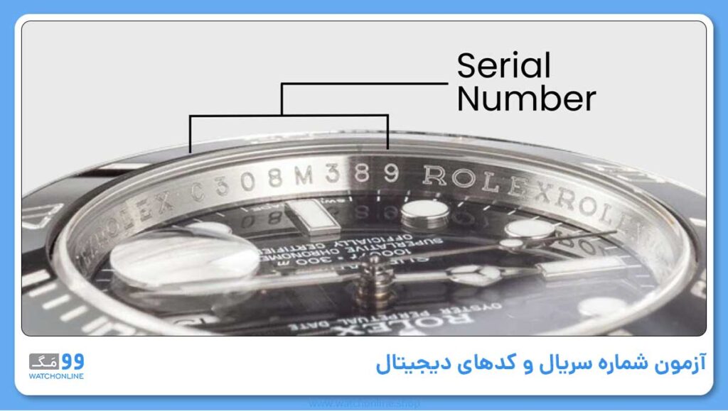 آزمون شماره سریال و کدهای دیجیتال (Serial Number and Authentication Test)